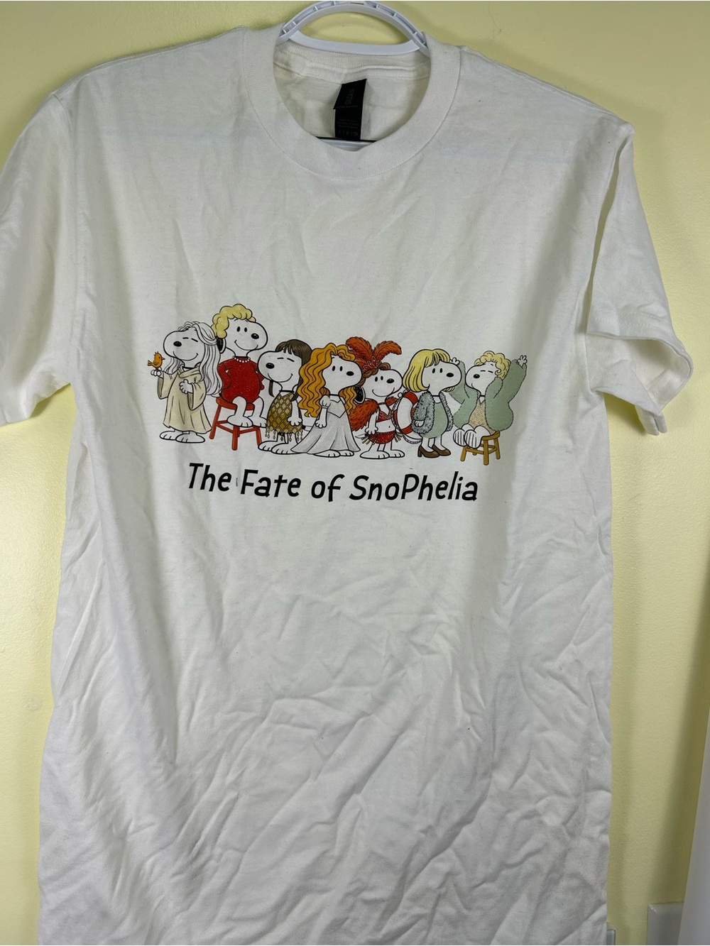 “The fate of Snophelia” White Tee